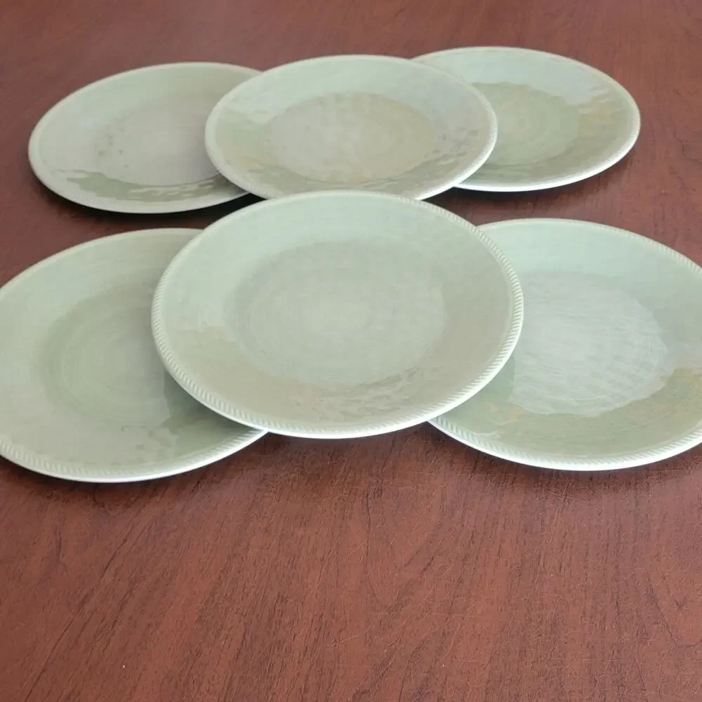 Threshold Melamine  Dinner Green Plates set of 6 Target  Perfect shape